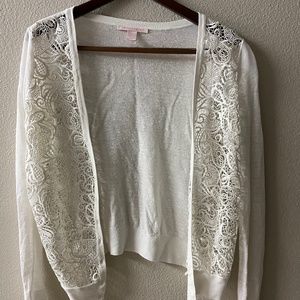 Victoria Secret Lace Sweater